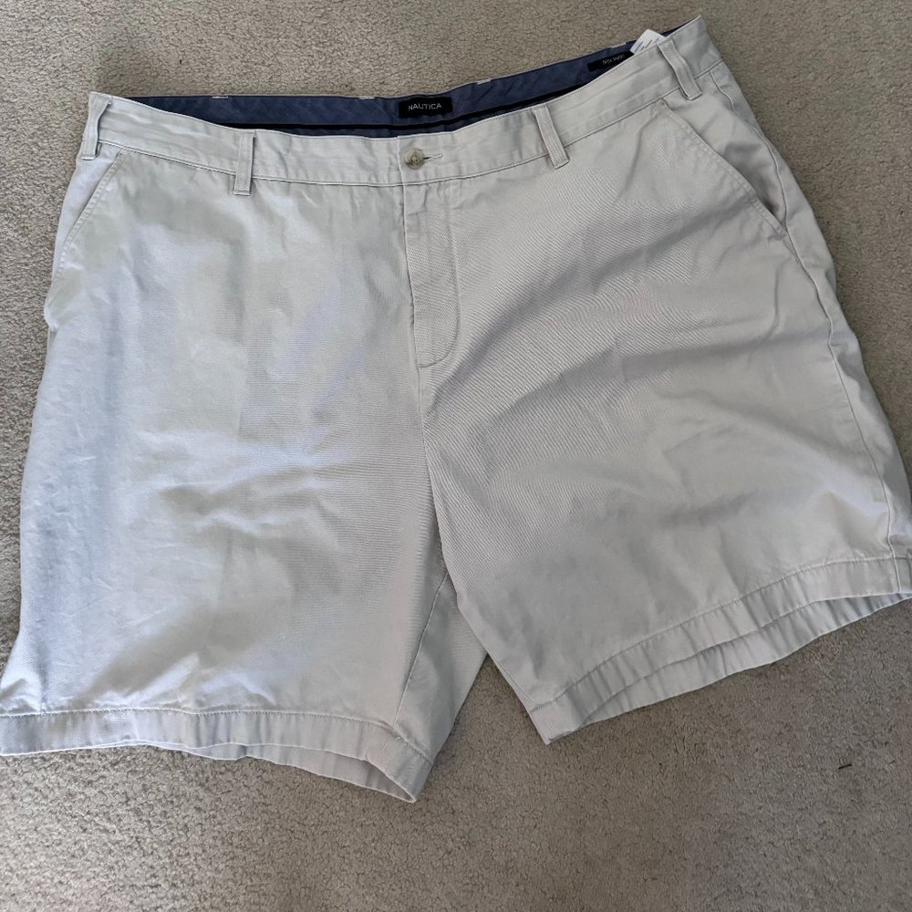 Mens Polo Stone Khaki Chino shorts size 44